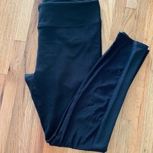 FABLETICS powerhold mesh black workout leggings